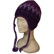 Ganesha Handicrafts Winter Hats, Hats, Trending hats, Modern hats, Soft Hats, Beautiful Hats, Purple colour hats