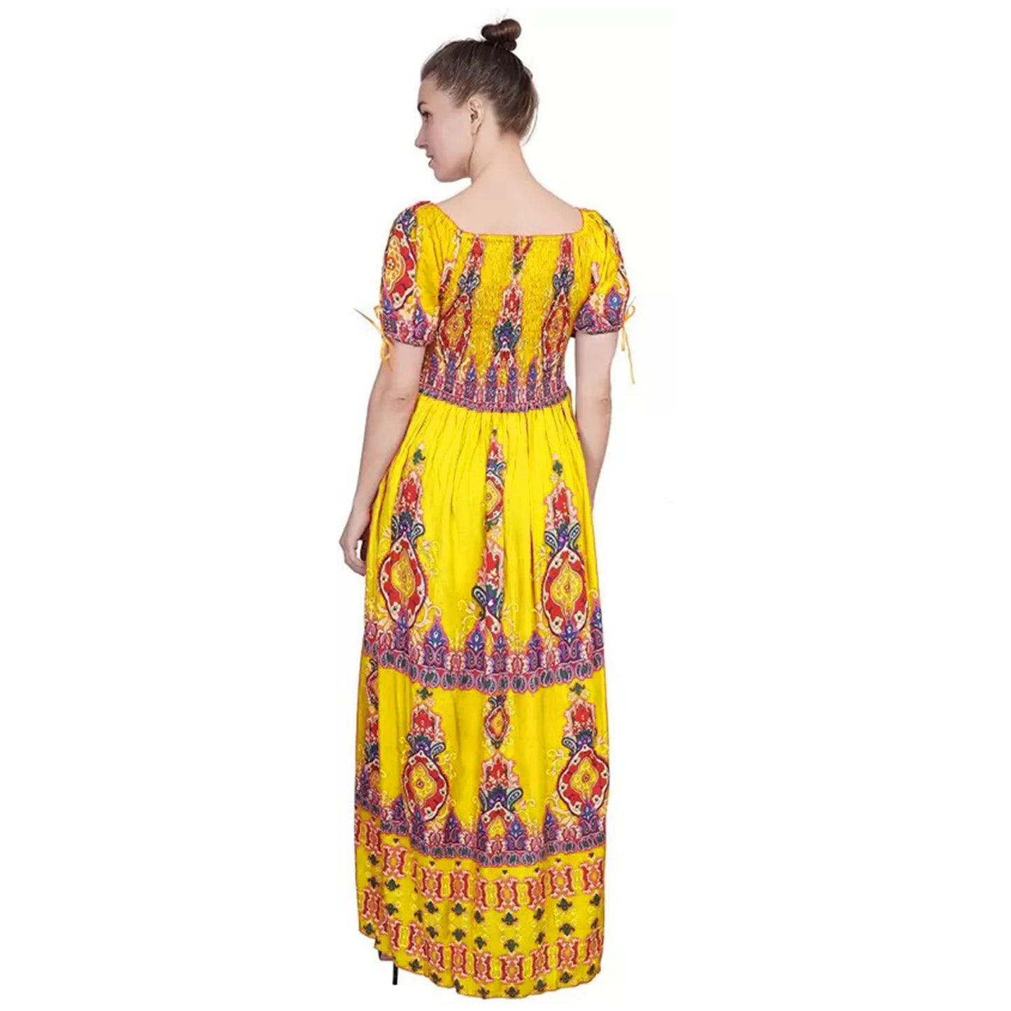 Women Maxi Dress Floral Pattern