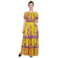 Women Maxi Dress Floral Pattern