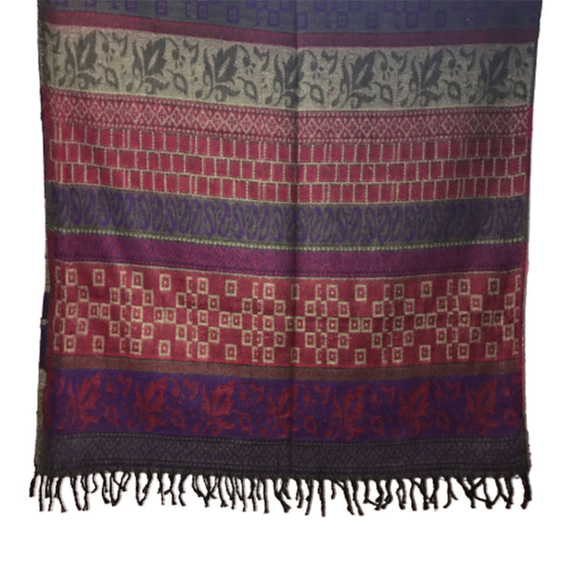 Ganesha Handicrafts Women's 100% Printed woolen Shawl, Shawl, Printed 100% woolen shawl, Womens Shawl, Printed Shawl, 100% Printed shawl, Multicoloured Shawl