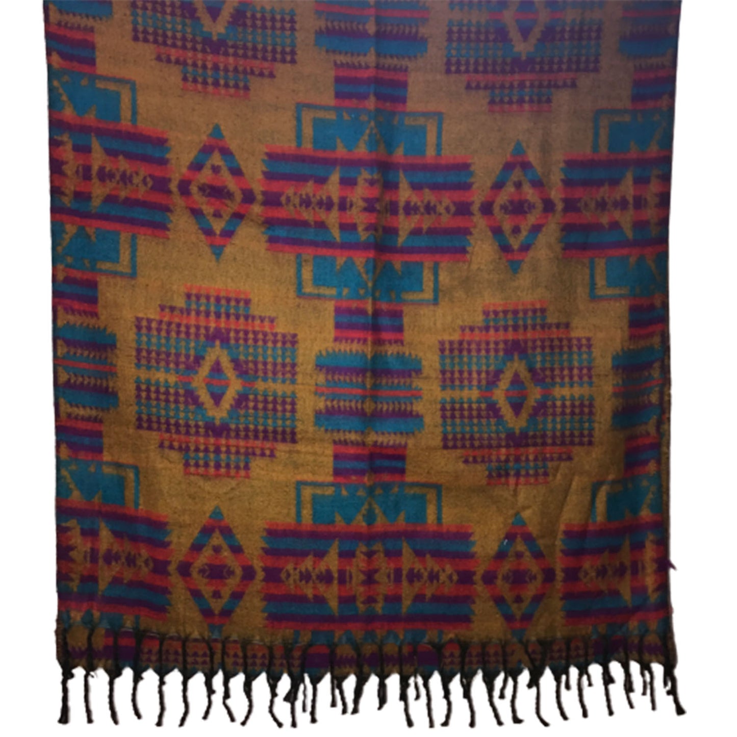 Ganesha Handicrafts Women's 100% Printed woolen Shawl, Shawl, Printed 100% woolen shawl, Womens Shawl, Printed Shawl, 100% Printed shawl, Multicoloured Shawl