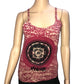 Ganesha Handicrafts Womens Printed Solid Colour Vest Top, Vest Top, Top, Colour Vest Top, Colour Top, Solid Colour Vest, Solid Colour Top, Printed Top, Womens Top, Womens Printed Vest Top