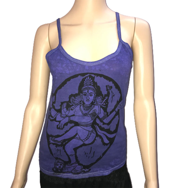 Ganesha Handicrafts Womens Printed Solid Colour Vest Top, Vest Top, Top, Colour Vest Top, Colour Top, Solid Colour Vest, Solid Colour Top, Printed Top, Womens Top, Womens Printed Vest Top