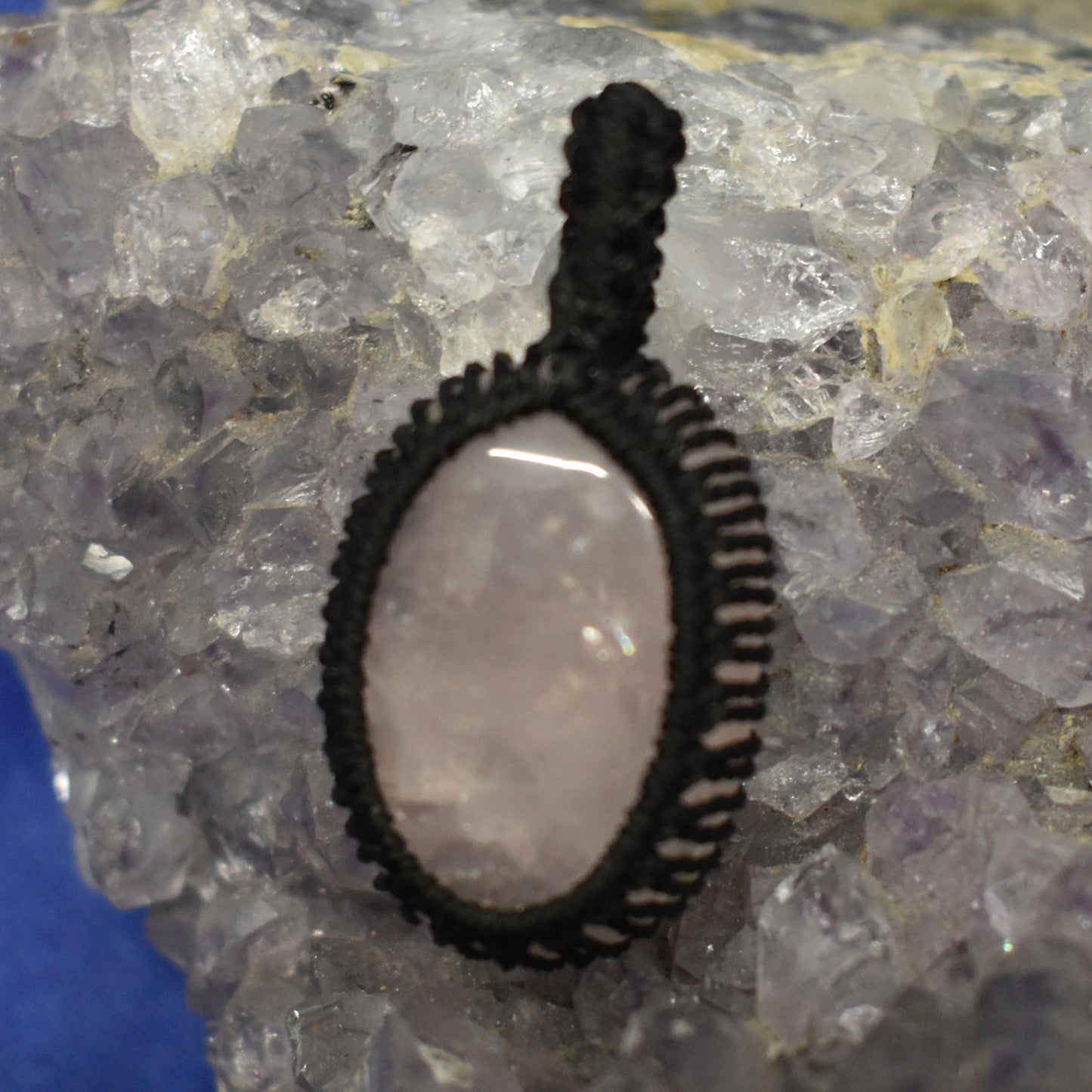 Ganesha Handicrafts, Wrapped Rose Quartz Pendant, Rose Wrapped Quartz Pendant, Womens Trending Pendant, New Model Womens Pendant, Womens Modern Pendant, Stylish Pendant. 