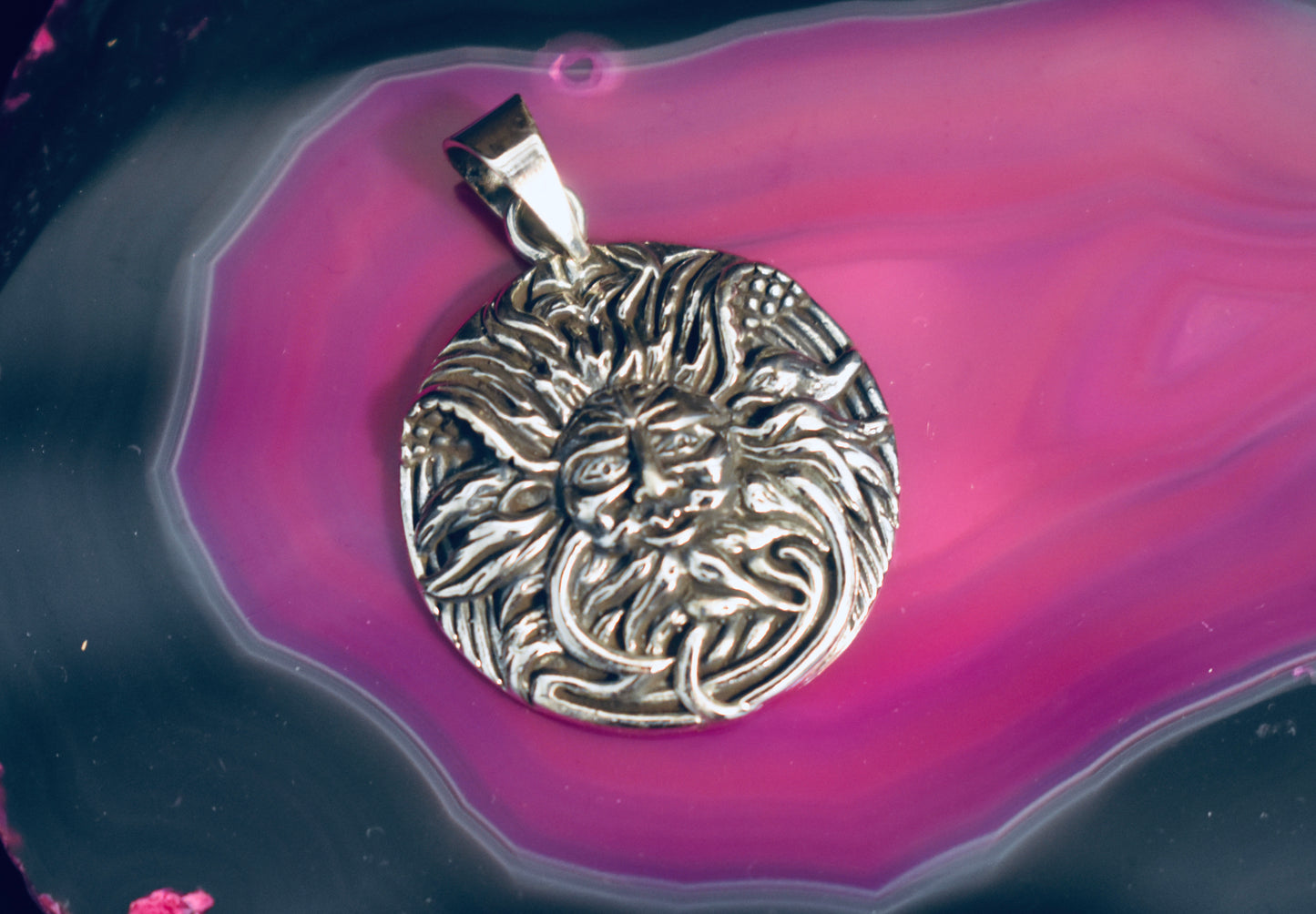 Green Man Pendant