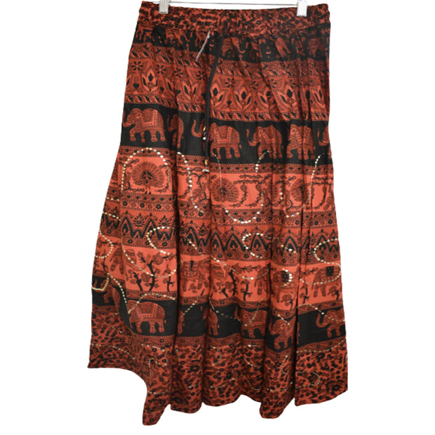 Ganesha Handicrafts, Long Cotton Skirt, Cotton Skirt, Womens in Fashion Cotton Skirt, Women's Trending Skirt,  